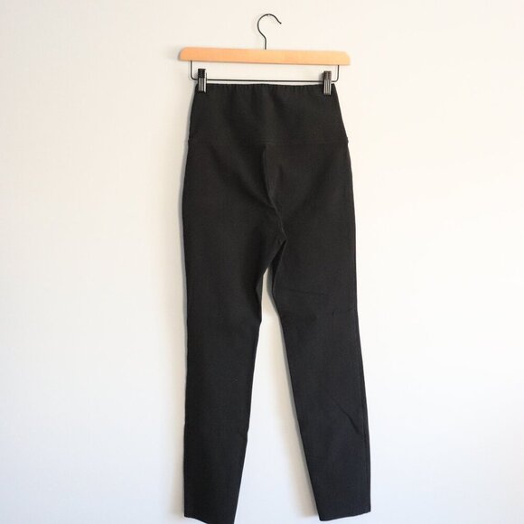 Wilfred Free Women's Black Sz 2 Straight Leg Casual Side Zip High Rise Pants - Picture 2 of 11